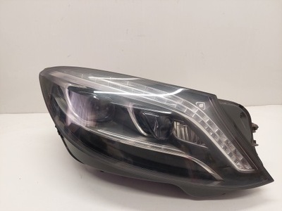 Лампа правая передняя mercedes w222 full led фото №1