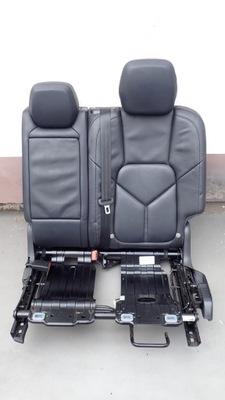 Porsche cayenne ii спинка сидіння лівий задня kpl фото №1