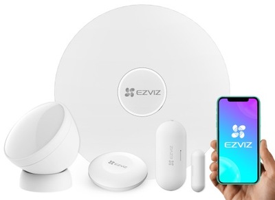 Zestaw Smart Home EZVIZ B1 Zigbee WiFi 2x Czujnik