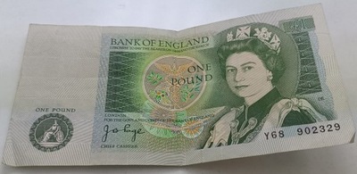 Banknot 1 funt, Wielka Brytania