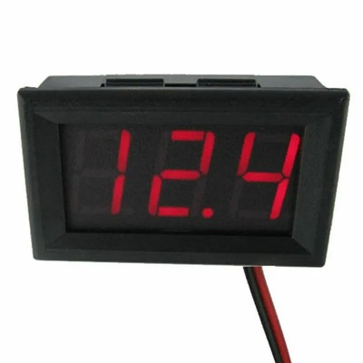 DC4.5V-30V WATERPROOF DIGITAL VOLTMETER CAR BOAT MOTORCYCLE 0.56INCH~76002