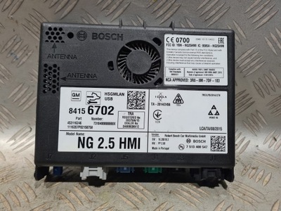 Модуль радіо навігації 2.5 hmi opel insignia a lift astra k insignia b mokka фото №1