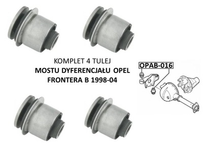 MOVA TILTO DIFERERENCIALO OPEL FRONTERA B 1998-04 