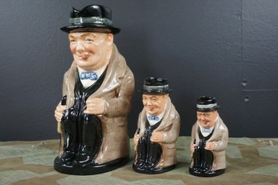 Churchill Toby Jug dzbanek karykatura R Doulton