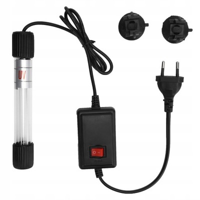 OŚWIETLENIE LED DO AKWARIUM ŚWIETLÓWKA LAMPA FIOLET UV 9W