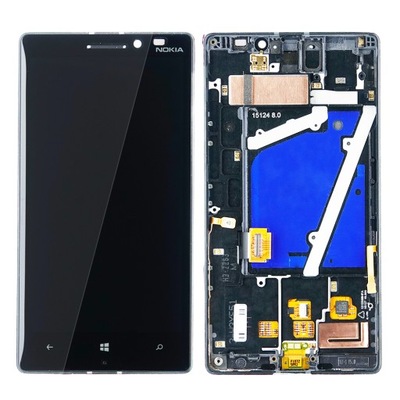 Oryginalny wyświetlacz LCD ramka ekran dotykowy Nokia Lumia 930 CZARNY