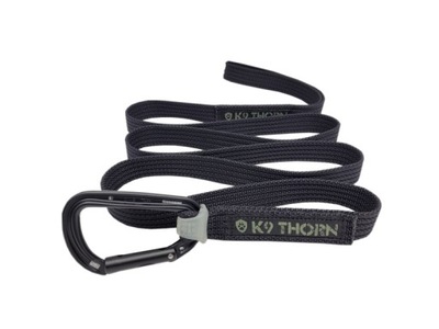 K9 Thorn Smycz Express 100cm, czarna