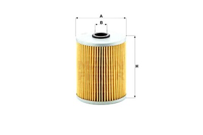 Mann-filter фильтр гидравлический scania 4 l/p g r s p g r t фото №1