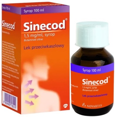 Sinecod syrop na kaszel 100 ml