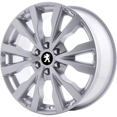 NEW ALLOY WHEELS (TITANIUM) MAKE PLATIN-PEUGEOT 17