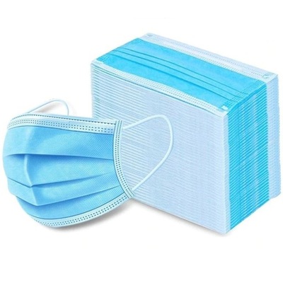 MASKA MASECZKA OCHRONNA 3-WARSTWOWA NA TWARZ GRUBA