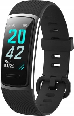 Smartband zegarek z pulsometrem monitorowaniem snu wodoodporny U3D21