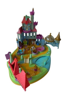 Bluebird Polly Pocket disney 1997 Piękna i bestia