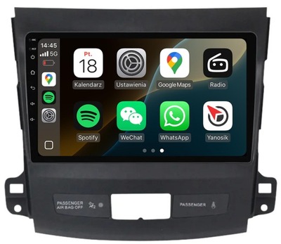 MITSUBISHI OUTLANDER 2006-2012 RADIO NAWIGACJA ANDROID CARPLAY
