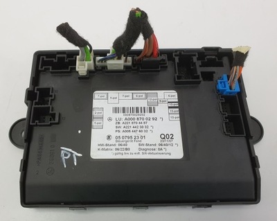 Модуль двері mercedes w221 оригінальний номер 0008700292 фото №1