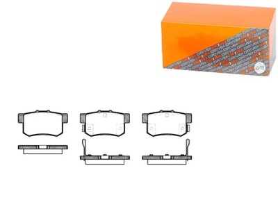 Dr!ve+ dp1010.10.0031 набір гальмівних колодок гальмівних, гальма дискові фото №1