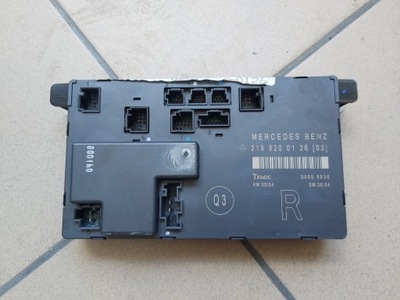 Mercedes cls w219 модуль двері правий перед 2198200126 фото №1