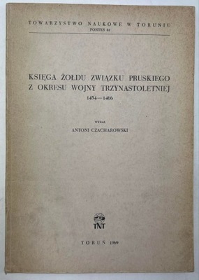 księga żołdu związku pruskiego Czacharowski