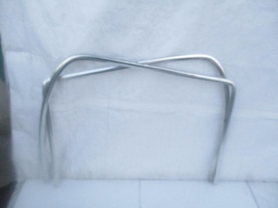 Молдинг стекло задняя задний хром mercedes c126 w126 sec coupe фото №1