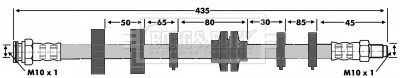 BORG & BECK BBH6013 ПАТРУБОК ГАЛЬМІВНИЙ ELASTYCZ