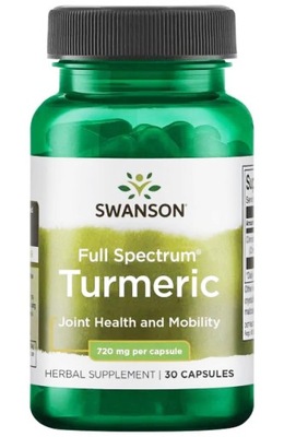 KURKUMA TURMERIC CURCUMIN 720mg wątroba SWANSON