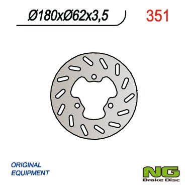 DISC BRAKE APRILIA NG BRAKE DISC NG351  