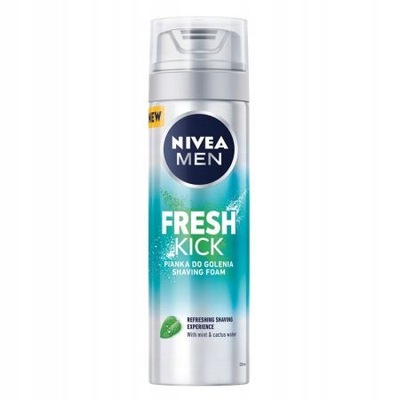 NIVEA MEN PIANKA DO GOLENIA 200ML FRESH KICK