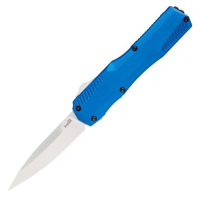 Nóż sprężynowy Kershaw Livewire - Blue z klipsem