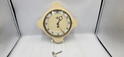 DREWNIANY ZEGAR WISZĄCY ANKERUHR VINTAGE LOFT