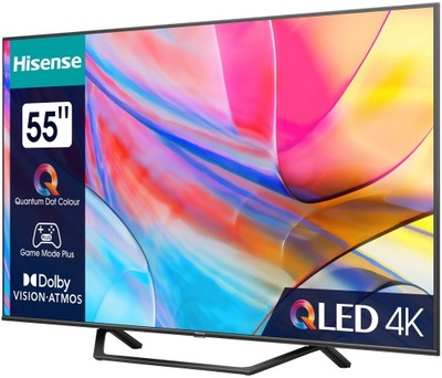 Telewizor HISENSE 55A7KQ QLED 4K Smart HDR10