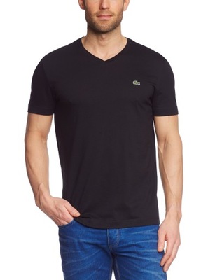 Koszulka/t-shirt czarna Lacoste rozm.XL