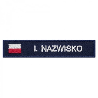 Nazwisko Name Patch Imiennik Nazwisko POLICJA