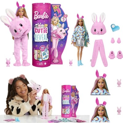 BARBIE LALKA CUTIE REVEAL KRÓLICZEK HHG18