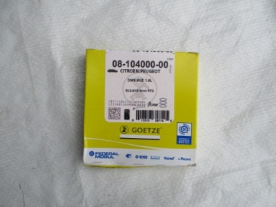 Peugeot citroen набір кілець поршня новий фото №1