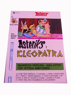 ASTERIX 5. ASTERIKS i KLEOPATRA wyd. I 1992 r.