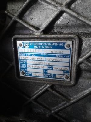 KORPUSAS DĖŽĖS DĖŽĖ ZF A6682603101 MERCEDES VARIO NR;095/4 