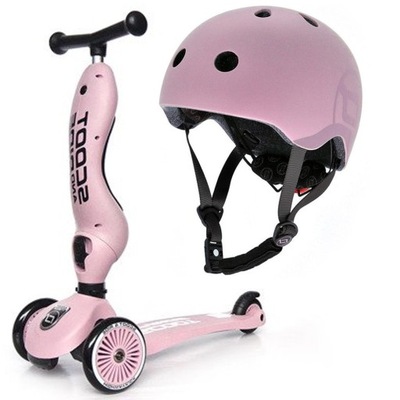 Scoot And Ride 2w1 | Highwaykick 1| Rose + Kask S - M