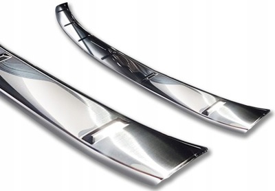 Alfa romeo stelvio 2016- накладка na бампер фото №1