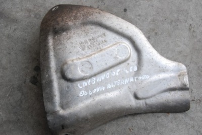 Porsche cayenne 4.8 захист теплова 7l5253038a фото №1