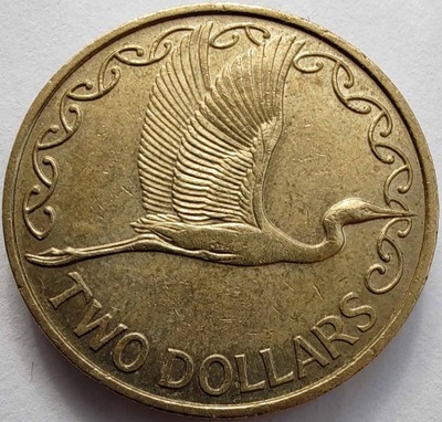 1363c - Nowa Zelandia 2 dolary, 2002