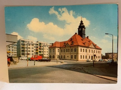 LUBIN RYNEK POCZTÓWKA PRL 1976 R