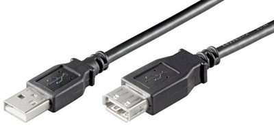 MicroConnect USB 2.0 przedłużacz 0.1m