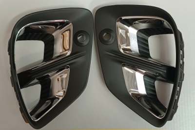 Captur ii ліва права решітка протитуманної фари бампера фото №1