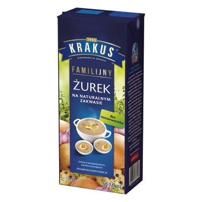 KRAKUS ŻUREK FAMILIJNY 1,5 L