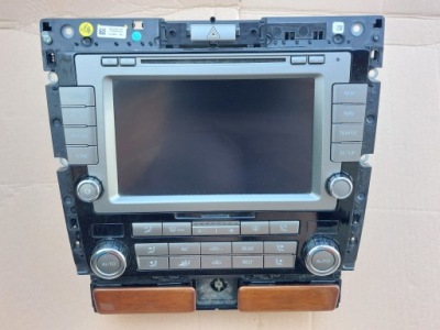 Vw phaeton ii lift радіо навігація navi 3d0035005f 3d0035680b + kod 0972 фото №1