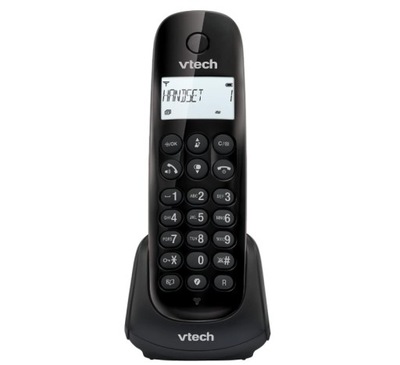 TELEFON BEZPRZEWODOWY VTECH CS1400 CZARNY JAK NOWY