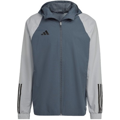 Kurtka męska adidas Tiro 23 Competition All-Weather szara L