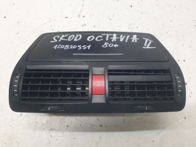 Ґрати обдув бардачок skoda octavia ii 1z0820951 фото №1