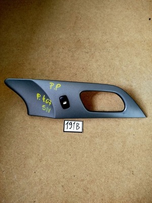 Перемикач скло правий перед рамка peugeot 407 sw фото №1