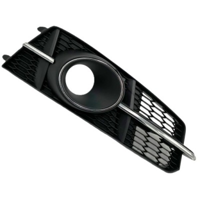 Решітка бампера права audi a6 s6 c7 4g0 lift радар s-line 14-17r решітка радіатора acc фото №1